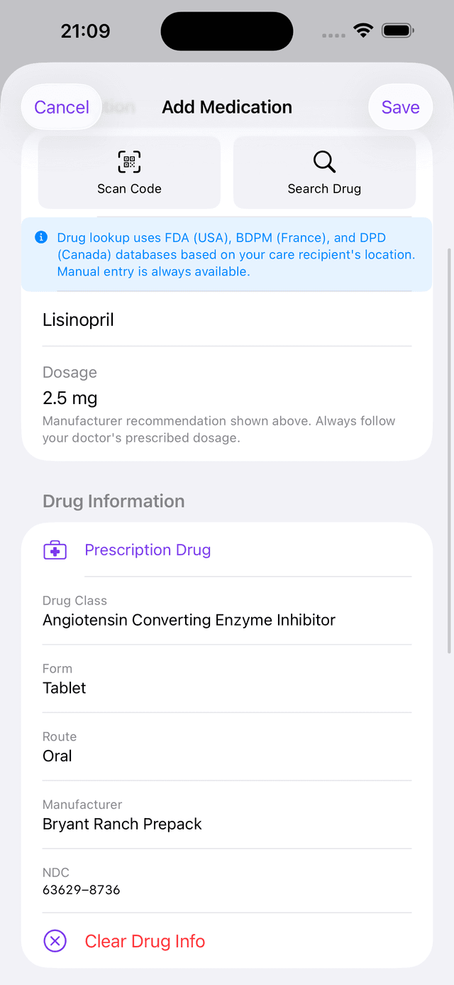 Drug details